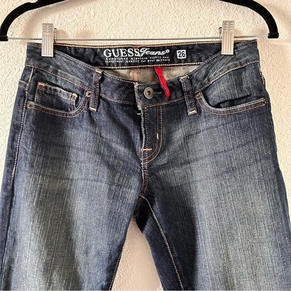 Guess Jeans Starlet Skinny Leg Low Rise Women Size 26 - Picture 3 of 10
